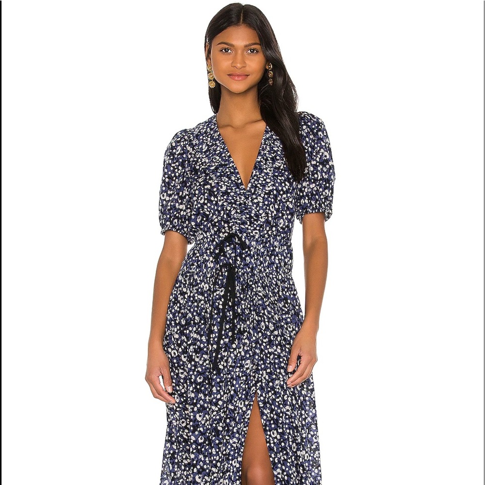 Ulla Johnson Kemala Wrap Dress Spring 2020